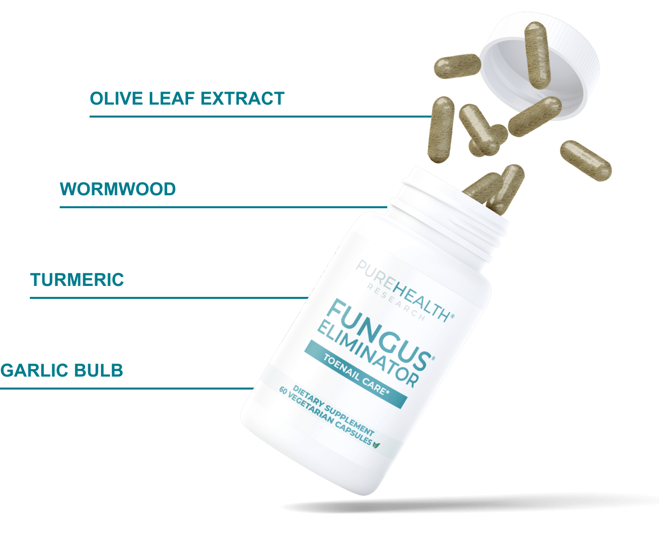 ingredients + bottle