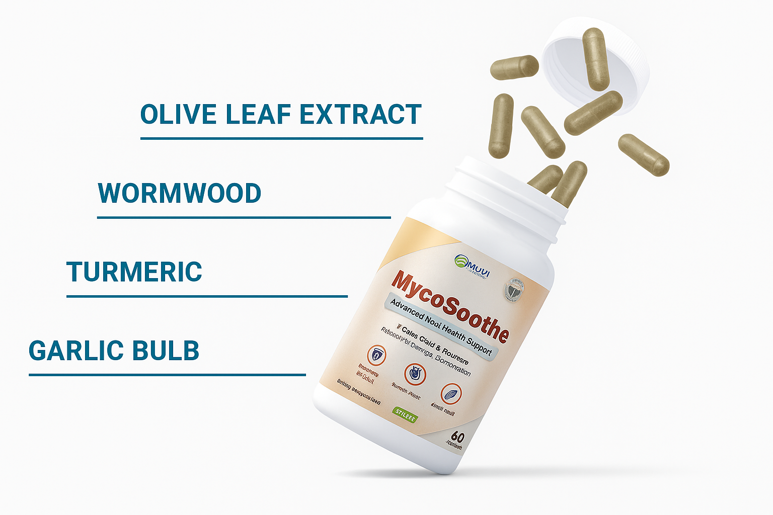 ingredients + bottle